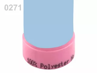 100083 Nitě polyesterové 100m -  0271 Cashmere Blue