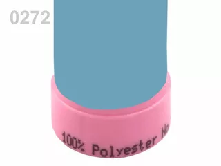 100109 Nitě polyesterové 100m -  0272 Della Robbia Blue