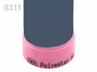 100101 Nitě polyesterové 100m -  0311 Blue Indigo