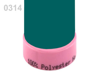 100122 Nitě polyesterové 100m -  0314 Alpine Green