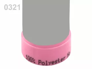 100218 Nitě polyesterové 100m - 0321 Cobblestone