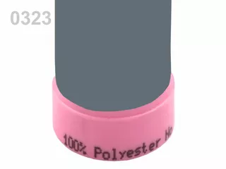 100220 Nitě polyesterové 100m - 0323 Steel Gray