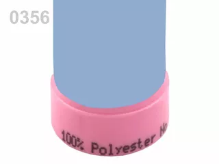 100080 Nitě polyesterové 100m -  0356 Placid Blue