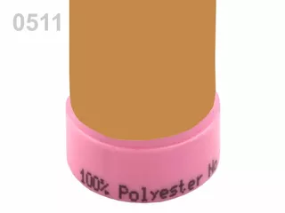 100030 Nitě polyesterové 100m -  0511 Pale Gold