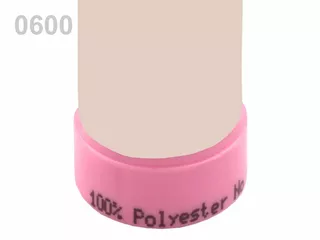 100031 Nitě polyesterové 100m -  0600 Mauve Chalk