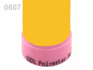 100006 Nitě polyesterové 100m -  0607 Daffodil