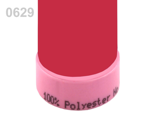 100037 Nitě polyesterové 100m -  0629 Lipstick Red