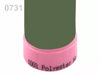 100177 Nitě polyesterové 100m - 0731 Bronze Green