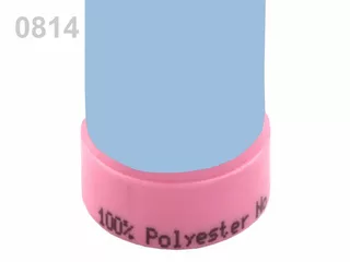100081 Nitě polyesterové 100m -  0814 Baby Blue