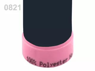 100090 Nitě polyesterové 100m -  0821 Black Iris
