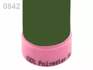 100185 Nitě polyesterové 100m - 0842 Woodbine