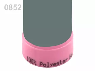 100222 Nitě polyesterové 100m - 0852 Flint Gray