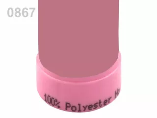 100052 Nitě polyesterové 100m -  0867 Blush