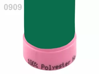100130 Nitě polyesterové 100m -  0909 Emerald