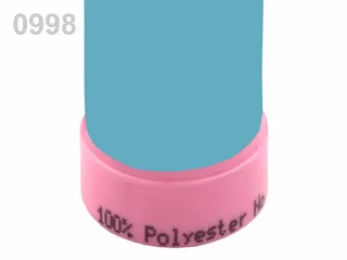 100114 Nitě polyesterové 100m -  0998 Ethereal Blue