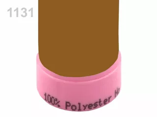 100144 Nitě polyesterové 100m -  1131 Buckthorn Brown