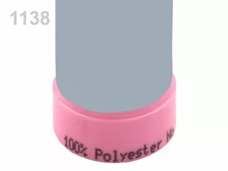 100094 Nitě polyesterové 100m -  1138 Flint Gray