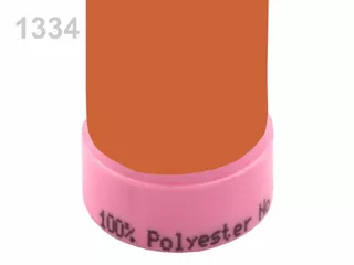 100019 Nitě polyesterové 100m -  1334 Burnt Orange