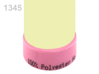 100182 Nitě polyesterové 100m - 1345 žlutozelená