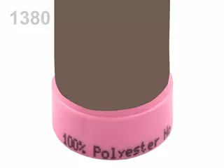 100202 Nitě polyesterové 100m - 1380 béžová skautská