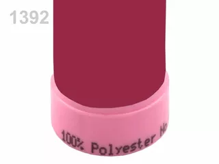 100054 Nitě polyesterové 100m -  1392 rubino