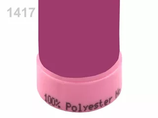 100062 Nitě polyesterové 100m -  1417 Festival Fuchsia