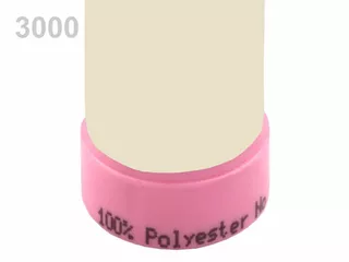 100193 Nitě polyesterové 100m - 3000 Ecru