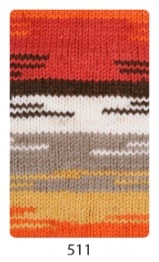 Pletací příze Tango Batik 511 (Bongo 6011)