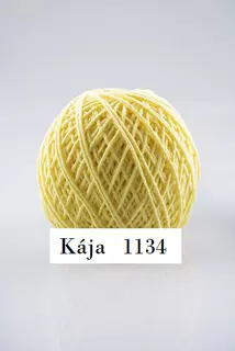 Pletací příze Kája 1134 - žlutá
