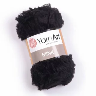 Pletací příze Mink 346 - černá