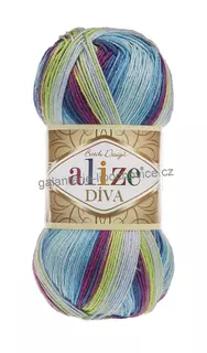 Příze Alize Diva Batik 6790