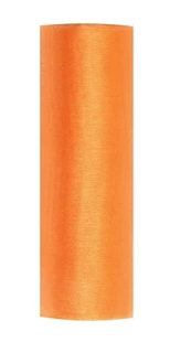 Organza š.16 cm - oranžová OR/005