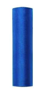 Organza š.16 cm - královská modř OR/083