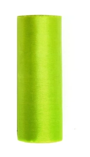 Organza š.16 cm - žlutozelená OR/102