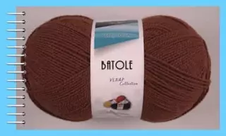 Pletací příze Batole 53164 - čokoládová