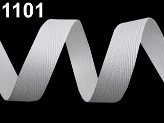 Tkaloun-keprovka 8mm - k8/1101 bílá