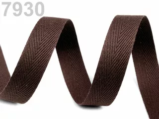 Tkaloun-keprovka 18mm - k18/7930 hnědá
