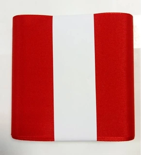 Široká stuha taftová 100mm - 108/643 jasně červená