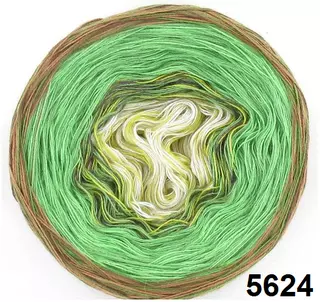 Barevné duhové klubíčko 4-NITKA (750m/200g) - 5624