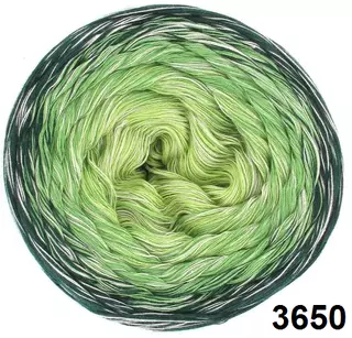 Barevné duhové klubíčko 6-NITKA (500m/200g) - 3650