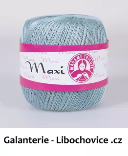 Háčkovací příze MAXI MT 4932 vodová modrá