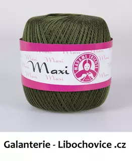 Háčkovací příze MAXI MT 4941 - khaki