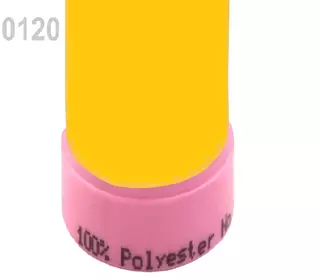100005 Nitě polyesterové 100m -  0120 Mimosa