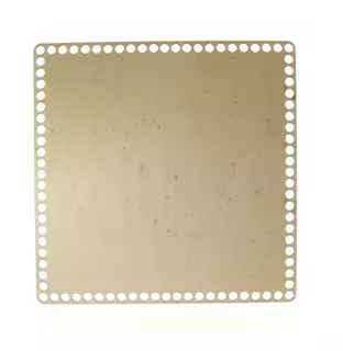 Dno na háčkovaný košík 15x15 - čtverec