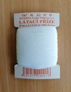 Látačka - látací příze 0010 - bílá