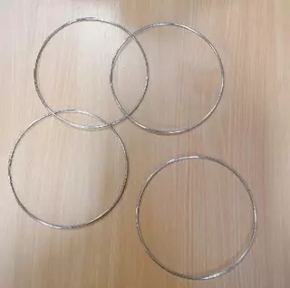 Kruh kovový na lapače snů Ø18 cm 780005