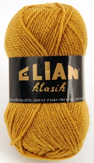 Pletací příze Elian Klasik 3387 - žlutá-zlatá