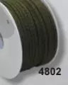 Oděvní šňůra bavlněná (8,8 mm) - khaki 25447/4802