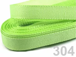 Stuha taftová šíře 0,9 cm - 9/304 zeleno žlutá