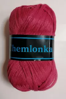 Pletací příze Chemlonka 33 - tm. růžová